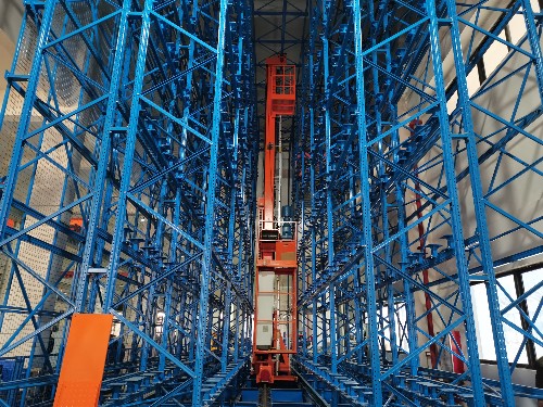 雙伸位堆垛機(jī)立體倉(cāng)庫